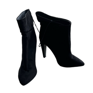 rue 21 Black suede Women's Ankle Boots